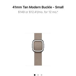 Apple Watch Modern Buckle 41MM watch band, small